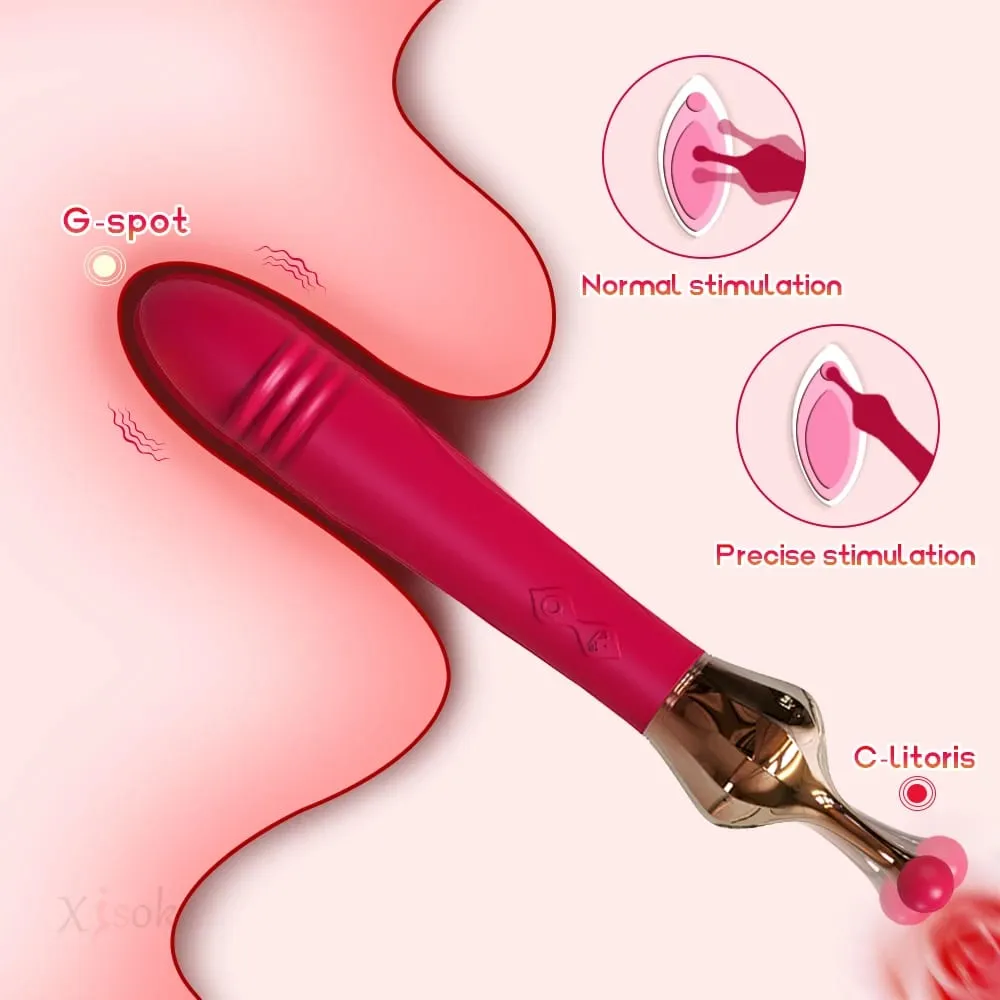 Sex Toys Vibrator Female Couple Climax Pen Nipple Clitoris Masturbation Tools Vagina Anal Dildo Vibrator Adults Sex Toys Shop — image 3