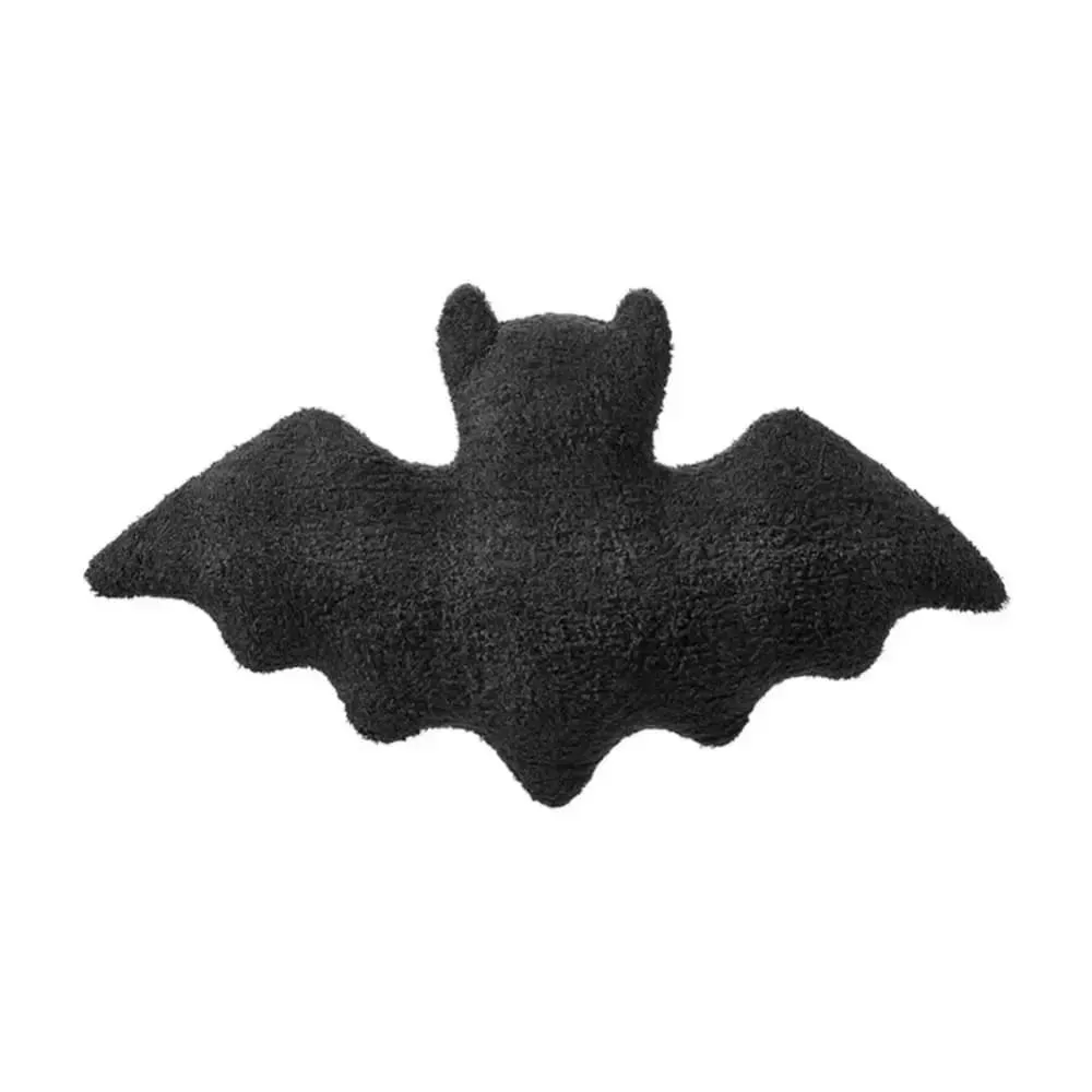 Plush Material Bat Plush Pillow Halloween Theme Soft Fabric Bat Modeling Pillow Black White Brown Stuffed Animal Plush For Girls — image 8