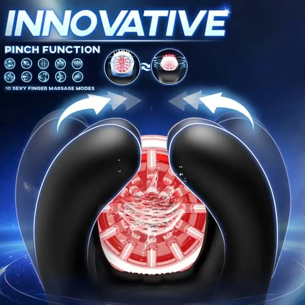 Adult Male Sex Toy Penis Stimulator Massager 9 Vibration Rotation Suction Modes USB Rechargeable Masturbation Cup Adult Supplies — image 3