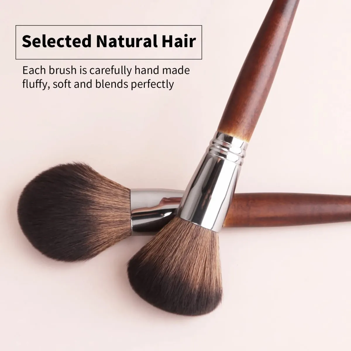 24 makeup brushes with wooden handles Natural Makeup Brushes Set Eyeshadow Make Up Brush Hair Kit for Makeup nabor kistey Blendi
