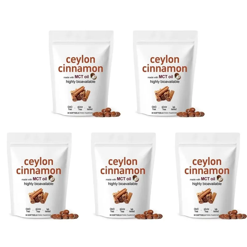 Ceylon Cinnamon Softgels 30 Count Natural Cinnamon Extract Supplement for Daily Wellness Digestion & Vitality Support — image 7