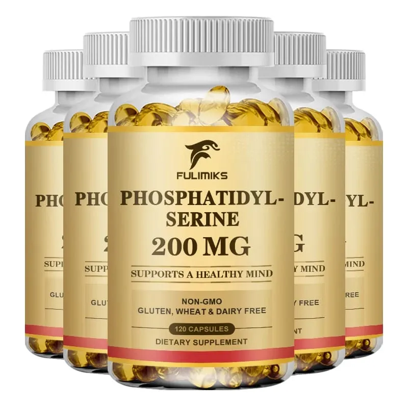 Phosphatidylserine Capsules Boosts Brain Vitality Improves Focus Memory Learning Ability & Daily Cognitive Health — image 12