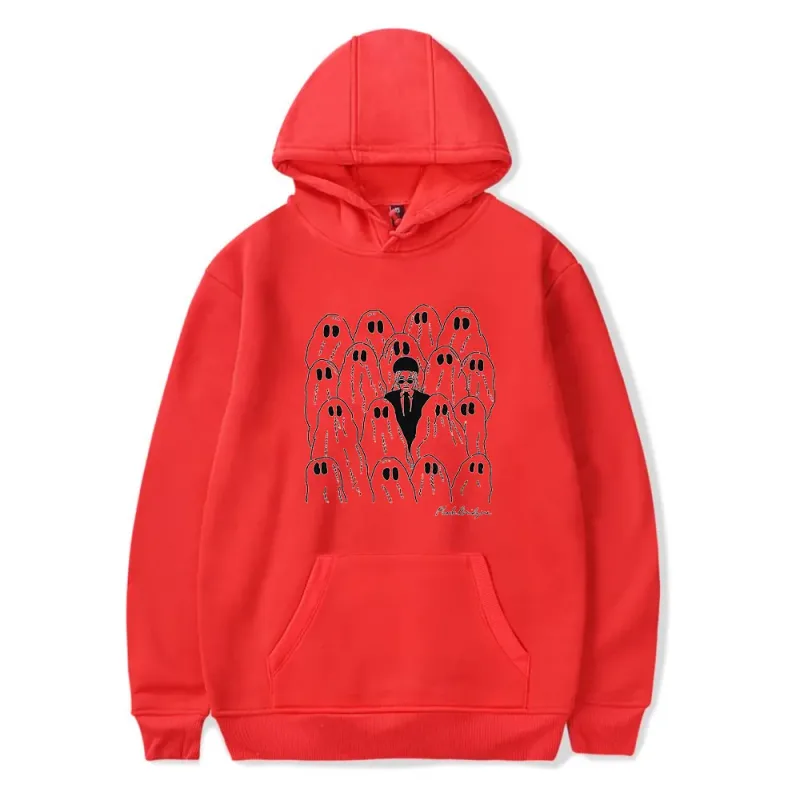 Phoebe Bridgers Ghost Merch Casual Hoodie Women Men Long Sleeve Sweatshirt Fashion Pullover Clothes — image 6
