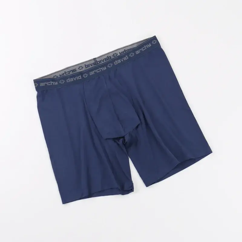 David Archy 3-pack Herrunderkläder Boxershorts Basic MicroModal Soft Andas Herr Dual Pouch Boxers Snabbtorka Sport Fitness — image 12