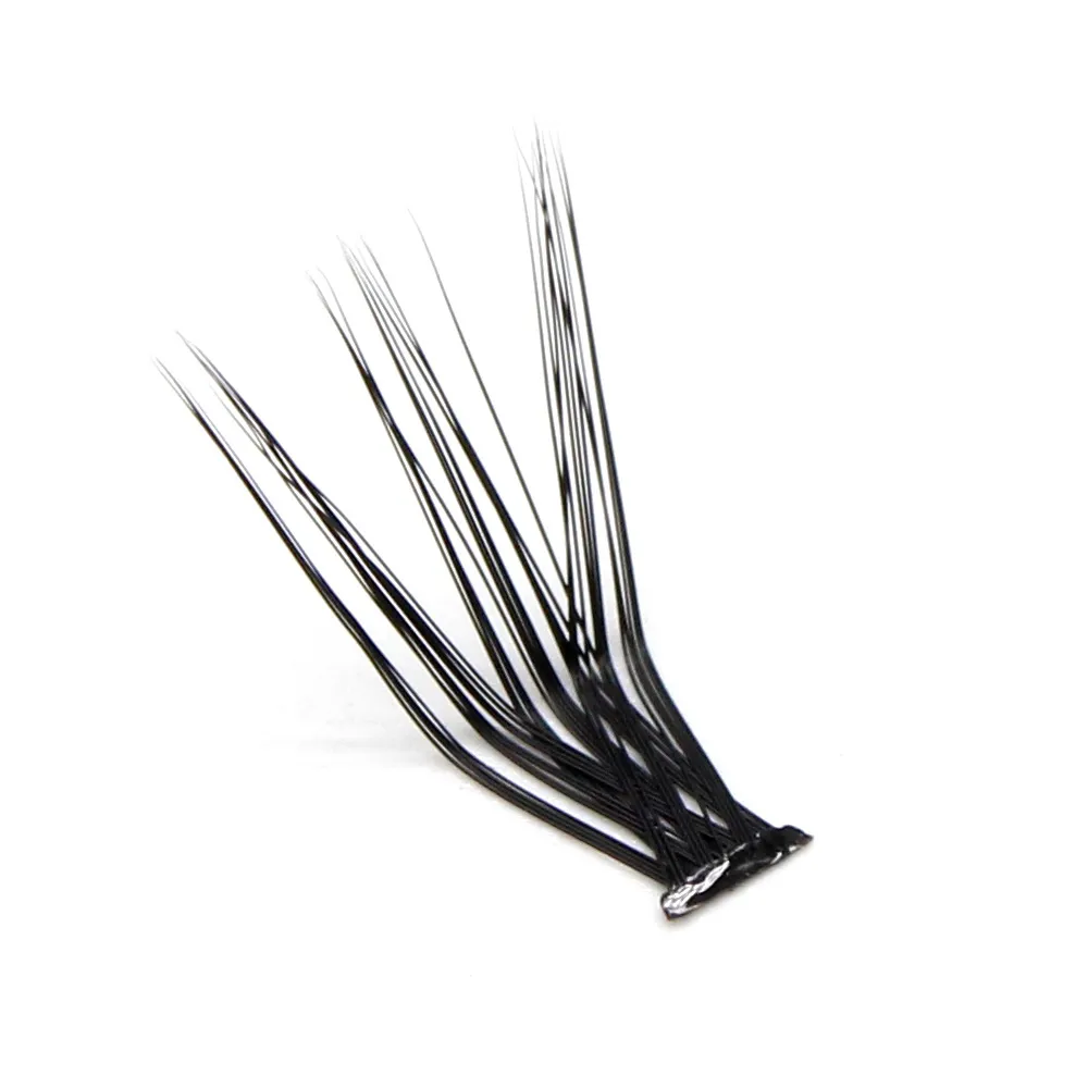 Prefessional M Curl Foxy Eyes Lashes Cluster Soft Silk Individual Eyelashes Extension Makeup False Eyelash L Curl Fox Eye — image 5