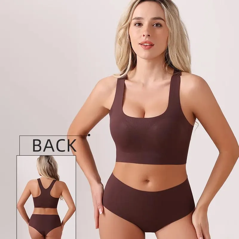 Women's Seamless Bra and Panty Set Racerback Smooth Everyday Lingerie 2026 — image 3