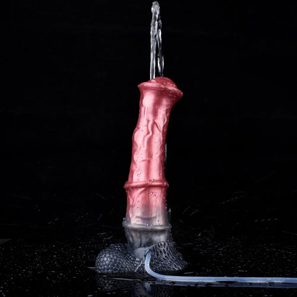 Squirting Horse Anal Dildos Monster Fake Penis G-Spot Stimulator Masturbation Butt Plug Cock Sex Toy For Women Men Flirting — image 2