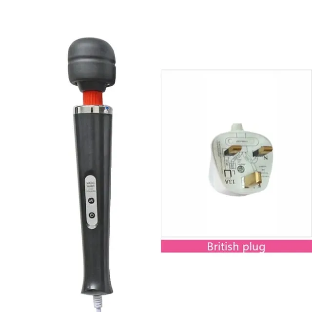 Adult Sex Toys AV Vibrator Powerfull Magic Wand G-spot Stimulation Massager Clit Vibrators Sex Toys for Women MasturbationBLACKWOLF New 10 Speeds Magic Wand Massager Big Magic Wand Massage Stick AV Vibrators Sexy Clit Sex Toys for Women Eur — image 18