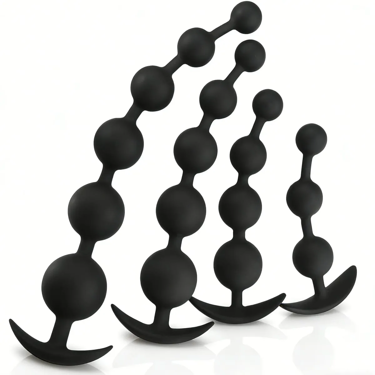 Mahabang Anal Beads Anal Plug Malaking Butt Plug Anal Balls Mga Laruang Sex Para sa Babae Mga Lalaki Prostate Massage Pull Bead Dildo Deep Vaginal Anal Toy — image 1