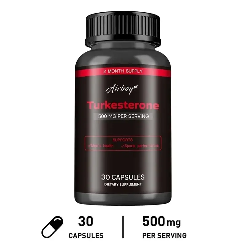 Turkesterone Supplement - Supports Muscle Mass Bone Health & Post-Workout Recovery Maintains Muscle Health