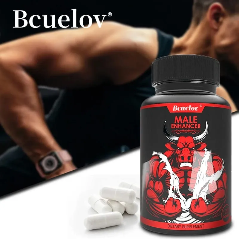 Male Booster Energy Levels Paglaki ng kalamnan Enerhiya at Lakas Supplement Natural Endurance Non-GMO — image 4