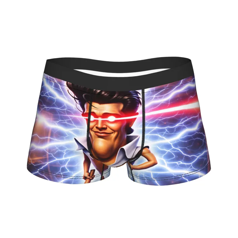 Charlie Kirk Meme Boxer Shorts Bolsa Cueca de Alta Qualidade Alfândega Shorts Cuecas Novidade Calcinhas Masculinas Plus Size 2XL — image 1