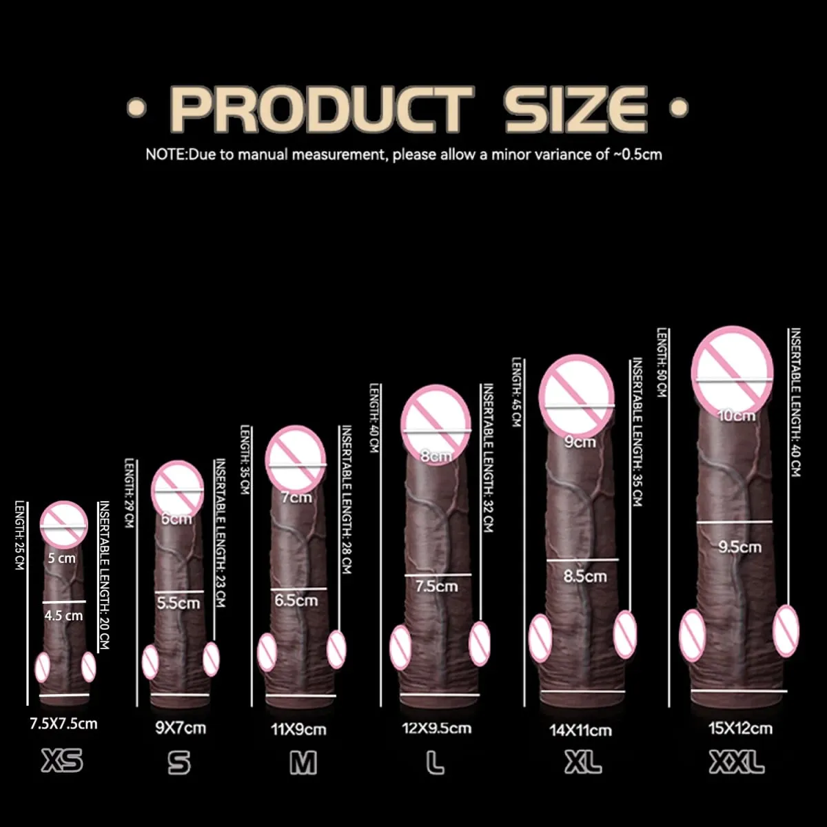 Super Soft Silicone Dildo with Suction Cup Flexible Big Penis G-spot Strap-On Sex Toy for Women Men Lesbian — image 2