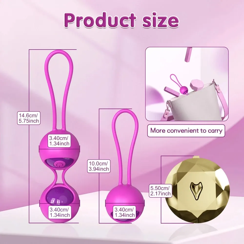 Vibrador de ponto g com controle remoto, bolas de kegel para mulheres, ovo vibratório, massageador vaginal, estimulador de mamilos clitoriano, brinquedos adultos — image 6