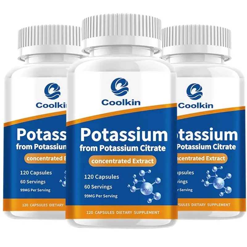 Potassium Citrate - for Heart Cardiovascular Kidney Nerve Health Containing Essential Minerals — image 2