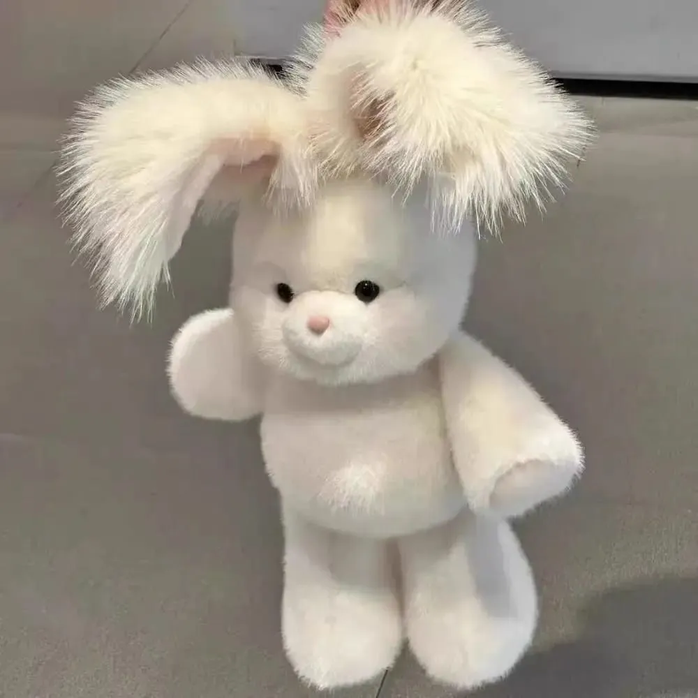 Hadiah Kreatif Bantal Boneka Binatang Boneka Lembut Boneka Emosi Comel 17.7 inci dengan Bantal Plush Telinga Panjang — image 6