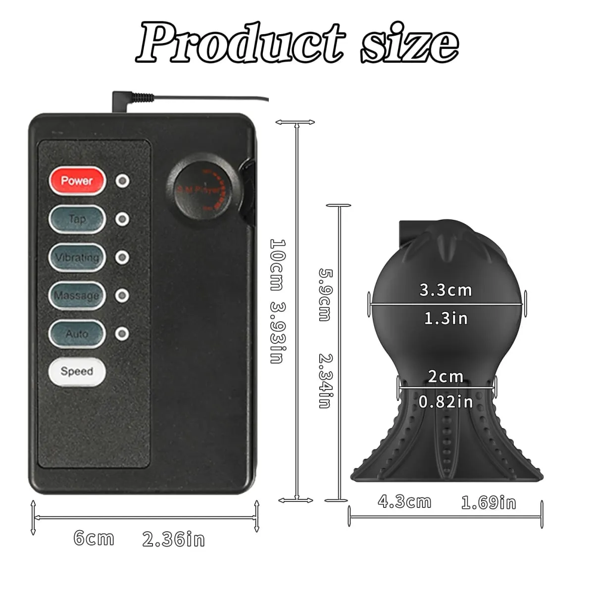 Electric Shocker Breast Pump Enlargement For Women Nipple Sucker Clitoris Suction Bondage E-stim Erotic Sex Toy Bdsm — image 6