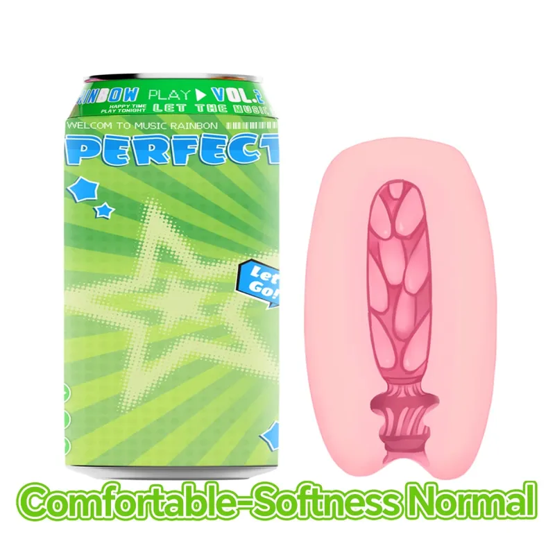 YUU Sex Toys Masculino Escondido Enlatado Copo Masturbação VER.2 Soft STPE Bolso Artificial Buceta Masturbadores para Homens Onahole 7 Cores — image 11