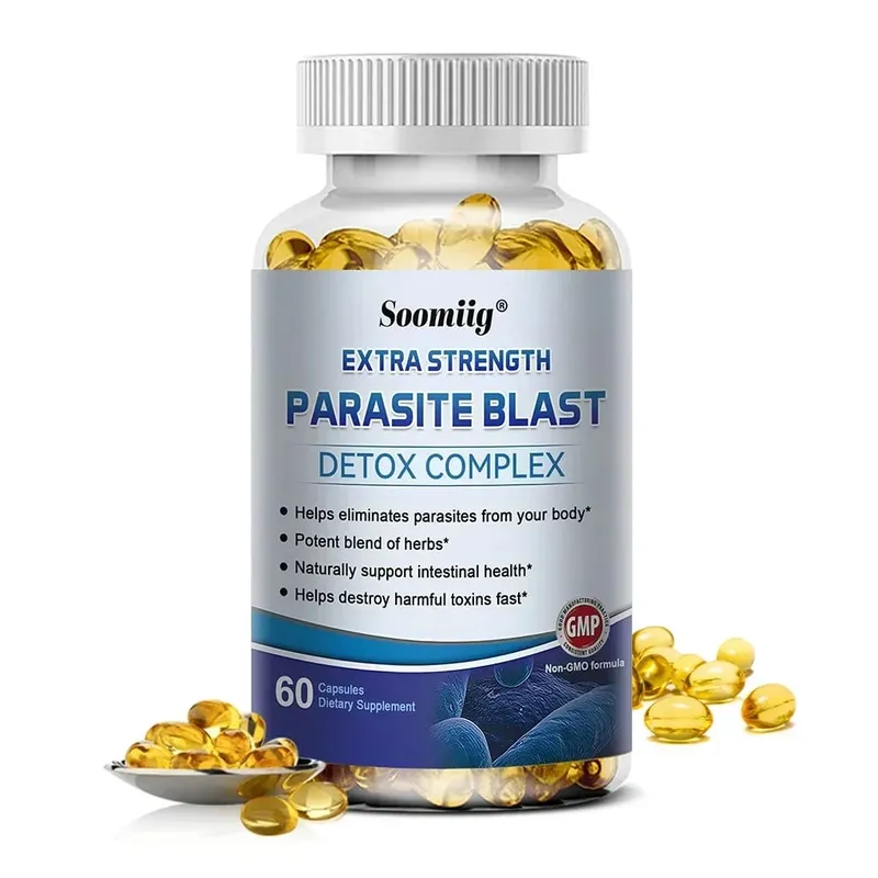 Parasite Express - Supplément naturel pour la santé intestinale qui nettoie le côlon, détoxifie et nettoie, renforce l'immunité du foie — image 9