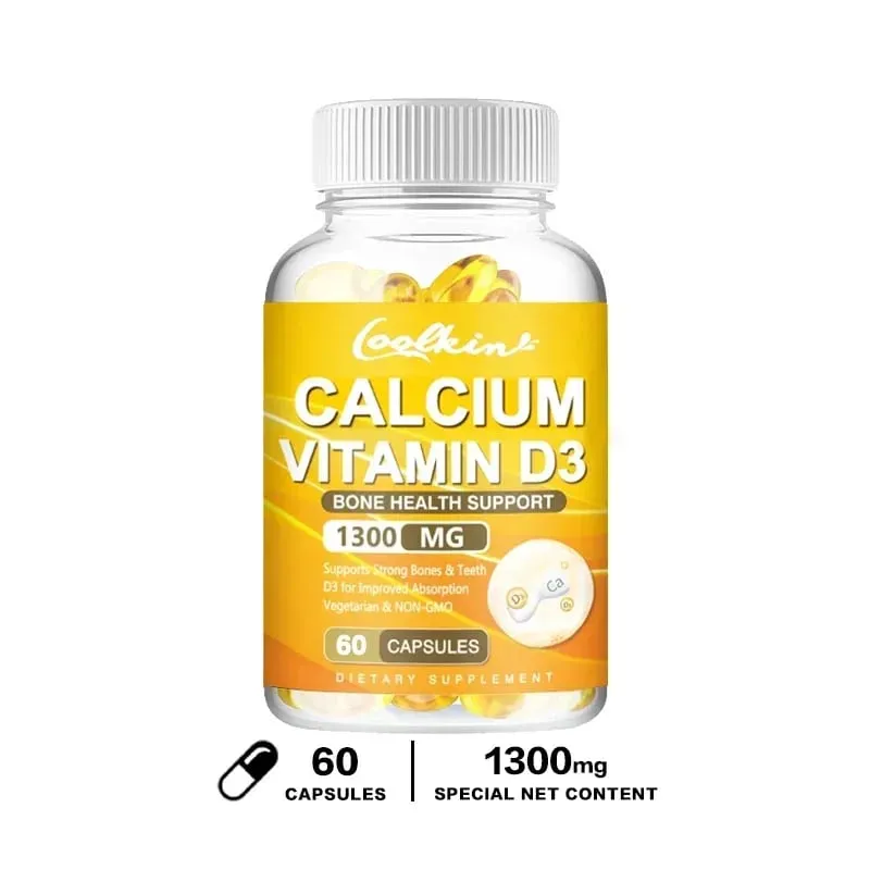 Ang Kaltsyum + Bitamina D3 ay Nagtataguyod ng Kalusugan ng Buto at Suporta sa Immune Pinahuhusay ang Carbonate Absorption Supplement sa Pandiyeta — image 7