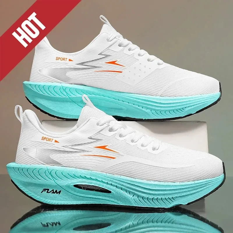 Carbon Plate Marathon Running Shoes Men Women Sports Sneakers Breathable Lightweight Shock Absorbing Stable Athletic Shoes — image 12