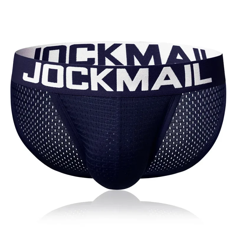 Jockmail Underwear Men Brief Pantie Calzoncillos Cuecas Gay Penis Pouch Mens Bikini Hombre Underpants Tanga Slip Bikini — image 8