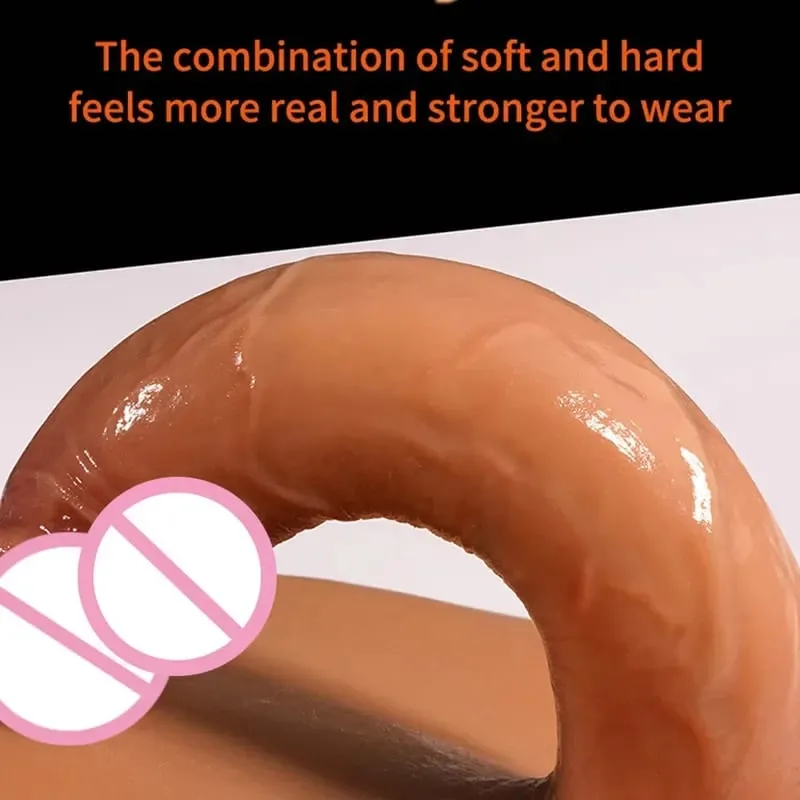 Vibradores cinta em calças vibrador realista wearable para mulheres g-ponto pênis arnês cinto calcinha erótica adulto brinquedos sexuais para lésbicas 18 + — image 4
