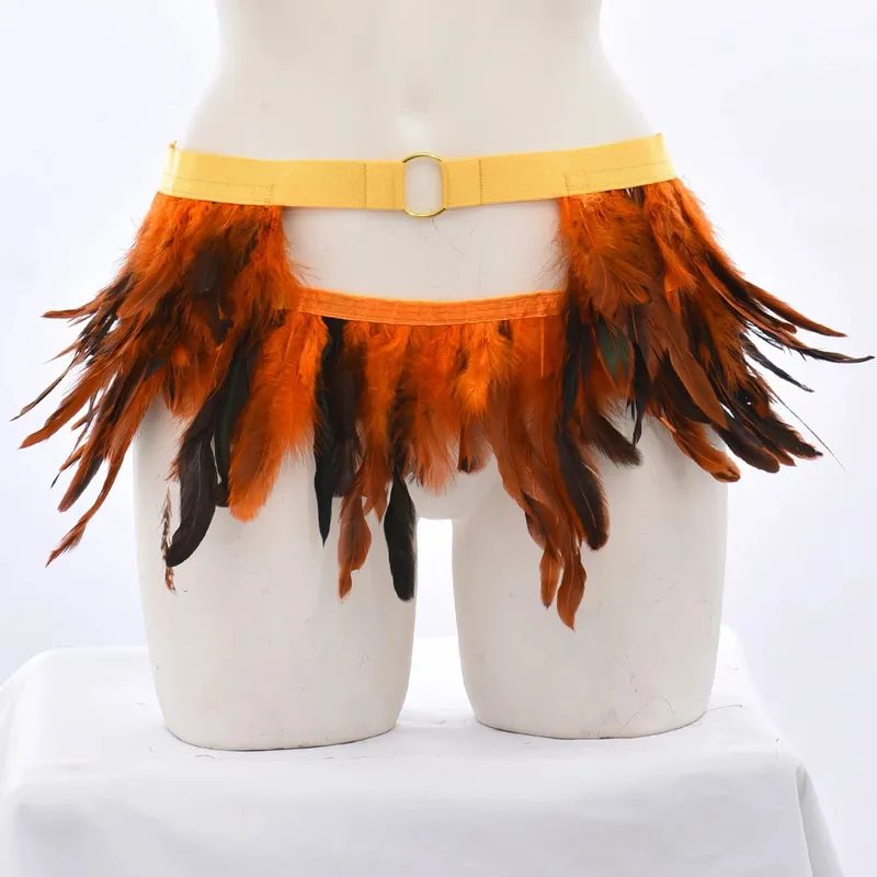 Gótico elástico corpo arnês gaiola sutiã oco ajustar lingerie sexy conjunto punk halloween pena desempenho roupas bondage arnês — image 7