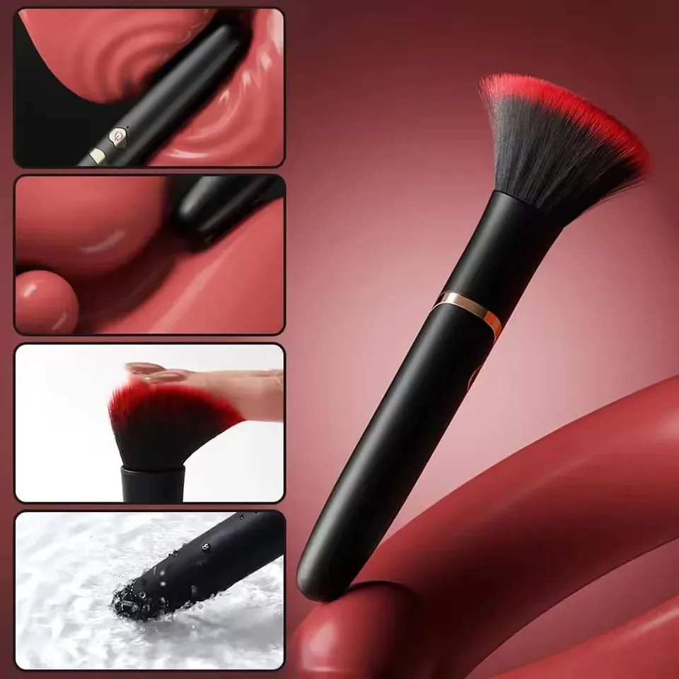 Makeup Brush Vibrator for Women Powerful Vibrating Nipple Clitoral Stimulator 7 Speed AV Wand Sex Toys for Couples Adults 18+ — image 2