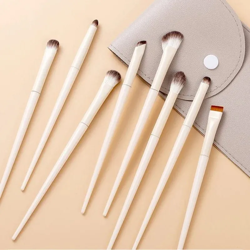 5/6/8/10pcs Makeup Brushes Set Professional Soft Eye Makeup Brushes Contouring Eyeshadow Eyeliner Eye Detail Brush Makeup Tools — image 6