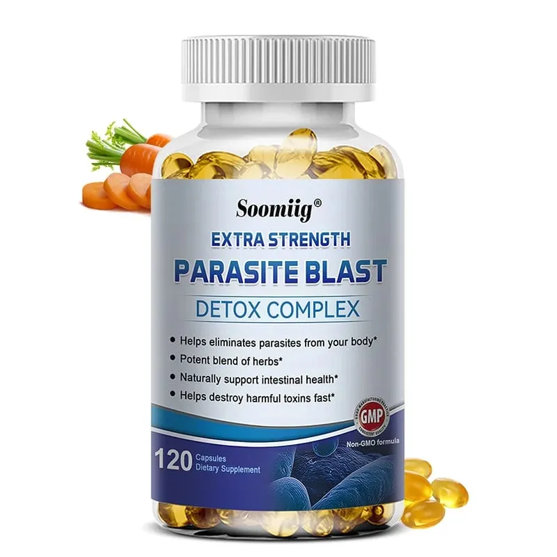 Parasite Express - Supplément naturel pour la santé intestinale qui nettoie le côlon, détoxifie et nettoie, renforce l'immunité du foie — image 1