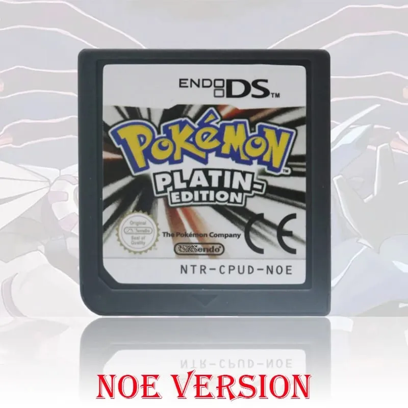NOE/ESP/ITA/FRA/USA/EUR/AUS Version Pokemon HeartGold SoulSilver Platinum Diamond PearlVideo Game Card For DS 2DS 3DS Console — image 17