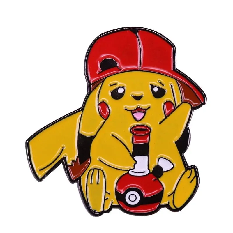 Cute Cartoon Pokemon Pikachu Lapel Pins for Backpack Enamel Pin Badges Brooch for Clothes Fashion Jewelry Holiday Gifts — image 5