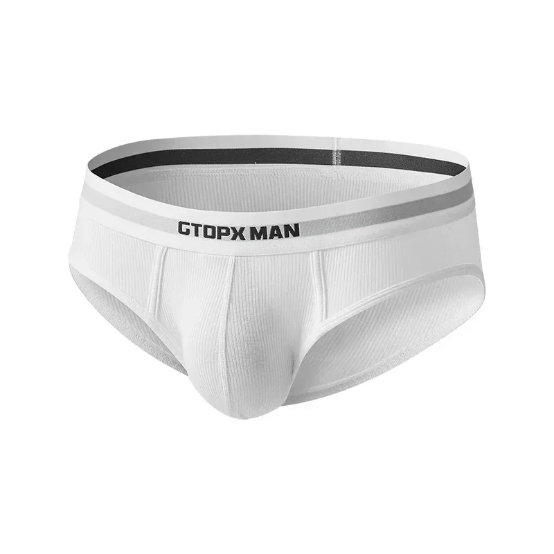 3Pack Summer Single Layer Herr Underkläder Lågfärgade Trosor för Herr Elastisk Comfort Fit Kalsonger Ropa Interiör Hombre — image 4