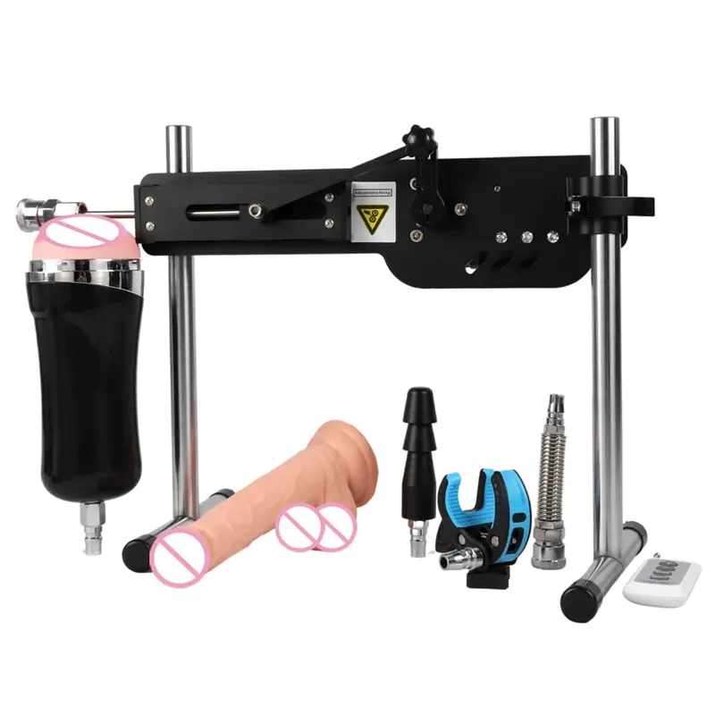 70W Sex Machine With Dildo Attachments Vibrator Sex Toys for Couples Adult Men Women Vagina Female Masturbation Sextoy