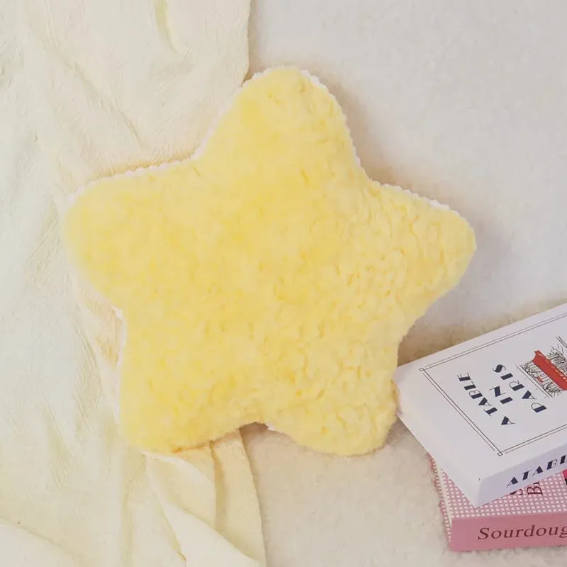Colorful Sky Pillow Stuffed Moon Star Heart Plush Cushion Sofa Chair Back Support Plushie Decoration Gift — image 12