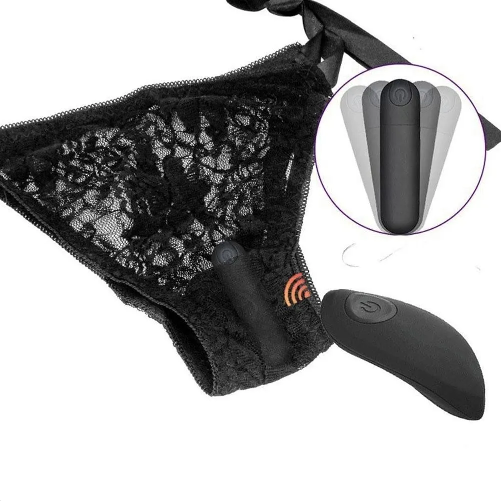 Vibrating Panties Wearable Vibrator Bullet Remote Control Underwear Massager for Pleasure- G Spot Vibrating Panties Sex Toys — image 1