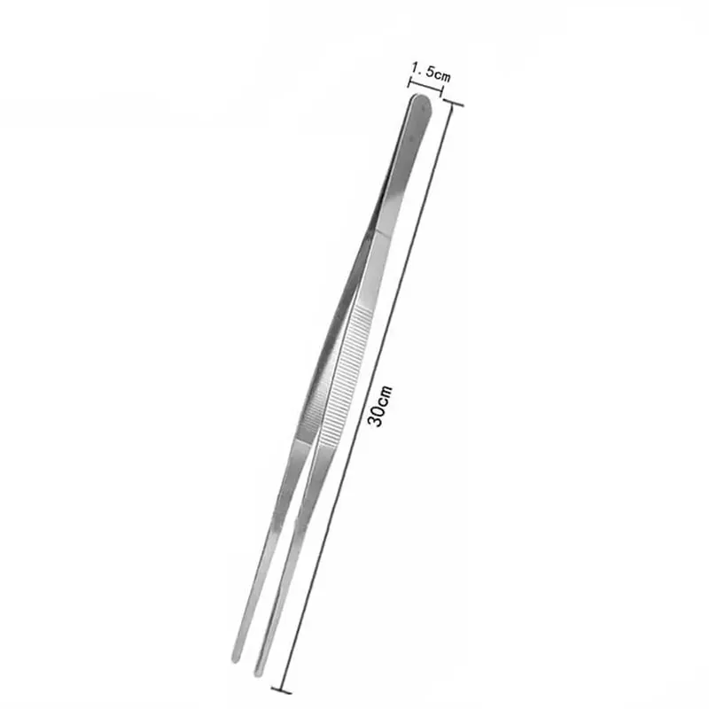 Stainless Steel Multifunction Barbecue Tongs Food Clip BBQ Kitchen Gadgets Cooking Tweezers Buffet Tool CFQJ006 — image 22