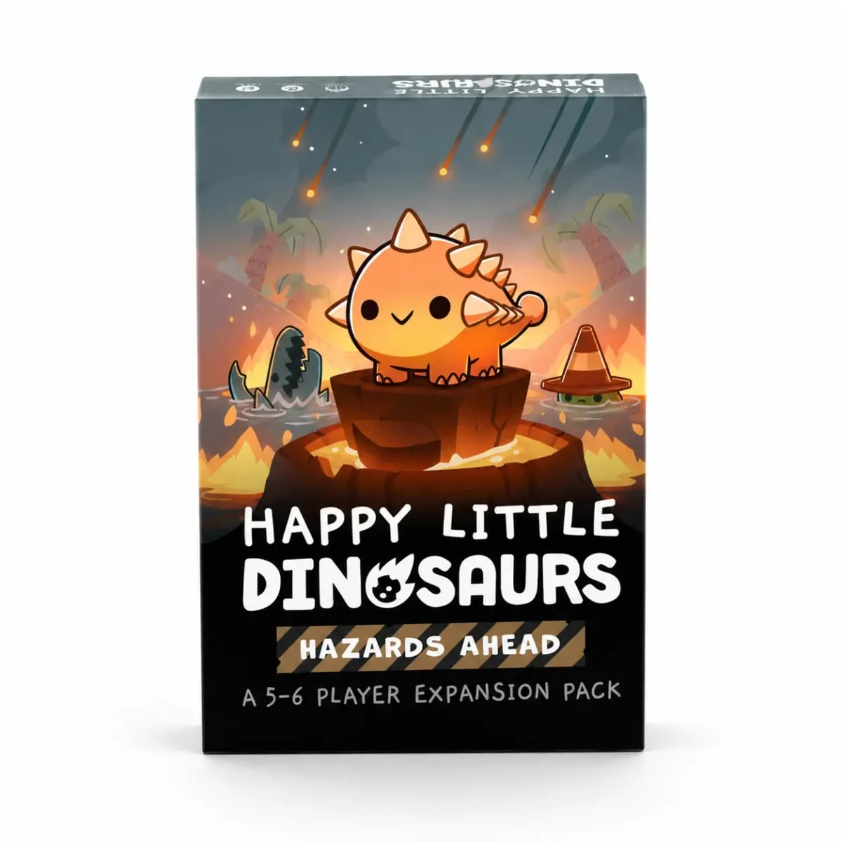 HappyLittle Dinosaurs Card Game Expansion Pack Funny StrategyParty Board GameforFamily Friends Kids and Adults English Version