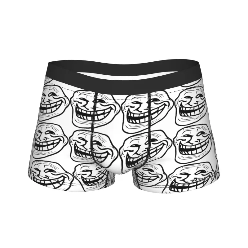 Rage Comic Trollfac Trunk Funny Anime Pouch Underwear Hot Sale Pattern Boxer Brief Kumportableng Panlalaking Panloob Plus Size — image 14