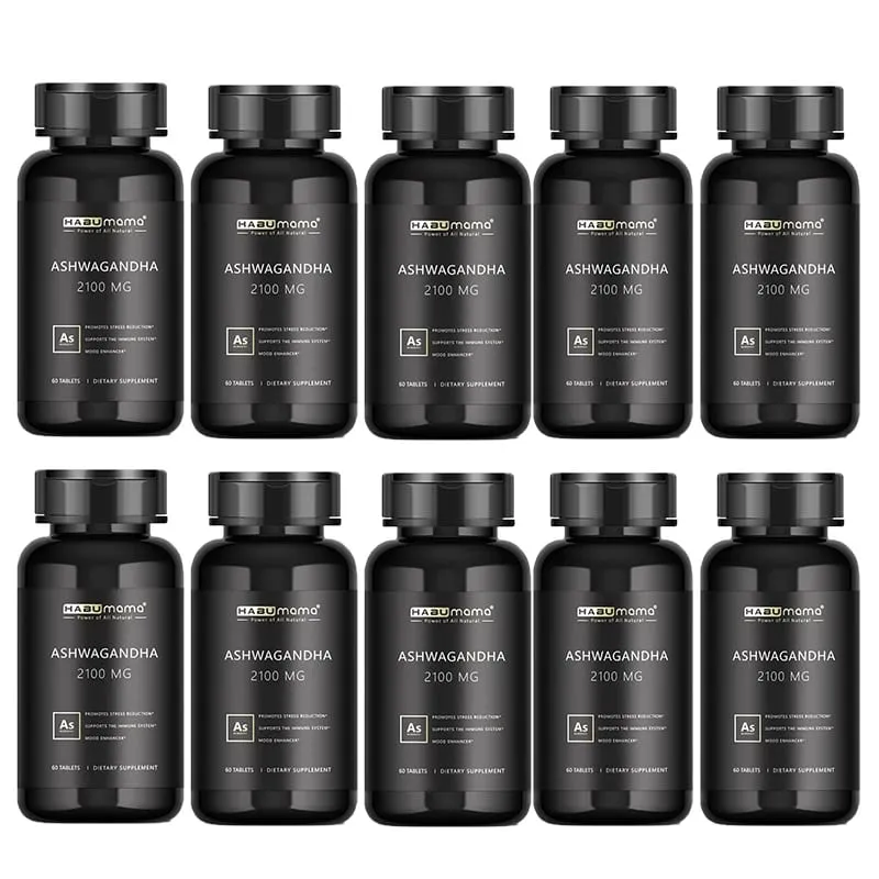 Suplemento energético Ashwagandha original, não transgênico, apoia a saúde reprodutiva, energizador natural — image 9