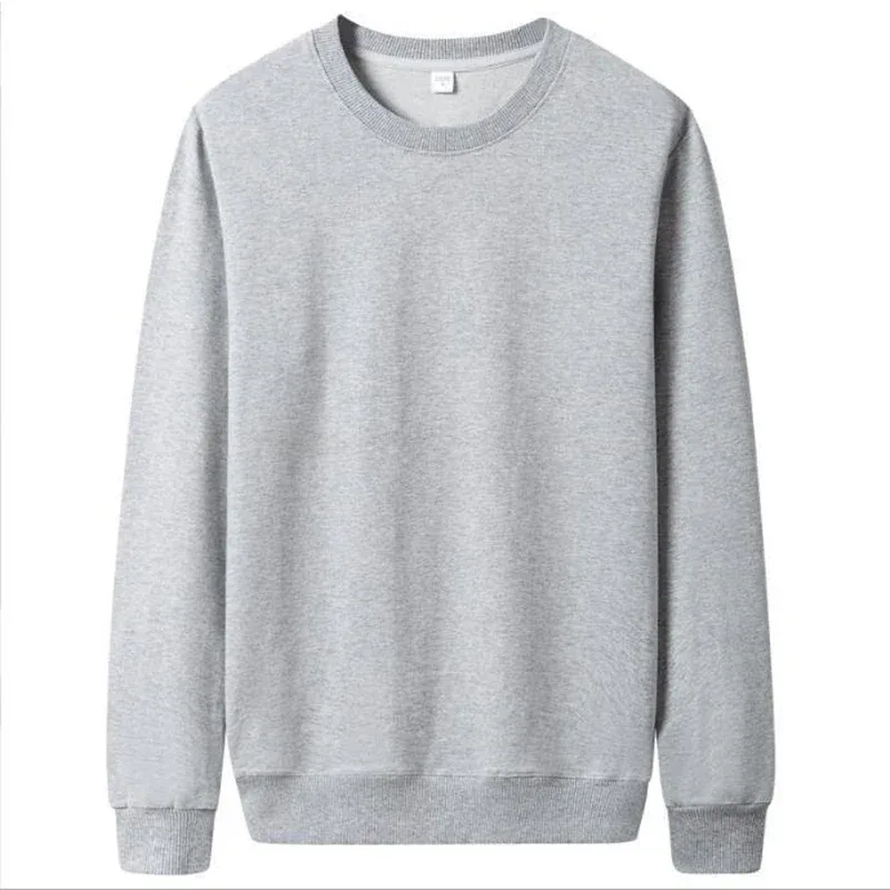 Moderiktig tunn enfärgad luvtröja för män Idealisk för höstens fritidströja Streetwear