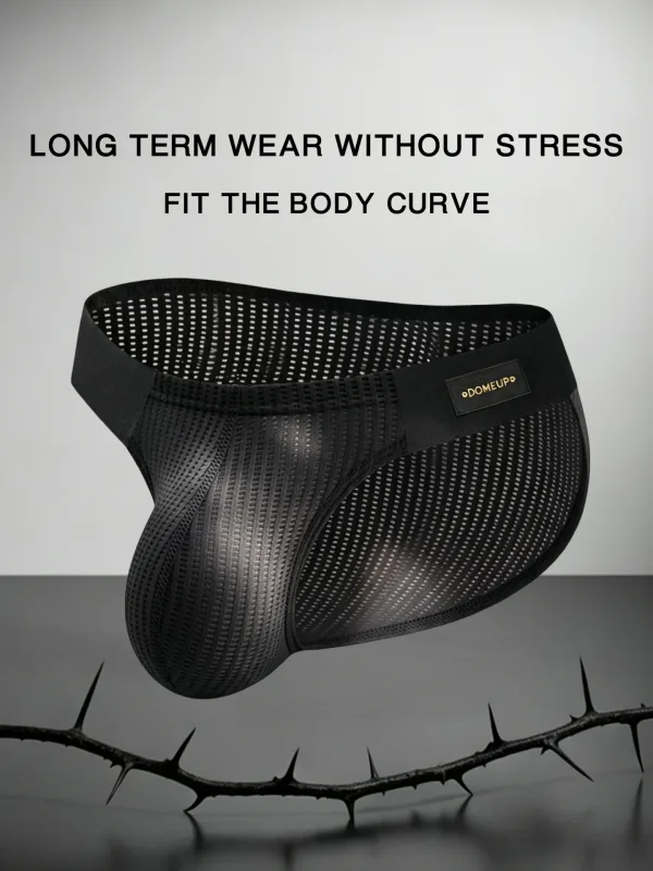 New Men's Silky Mercerized Briefs Quick‑Dry Breathable Lightweight Premium Texture Gym Workout Sports Male Underpants — image 10