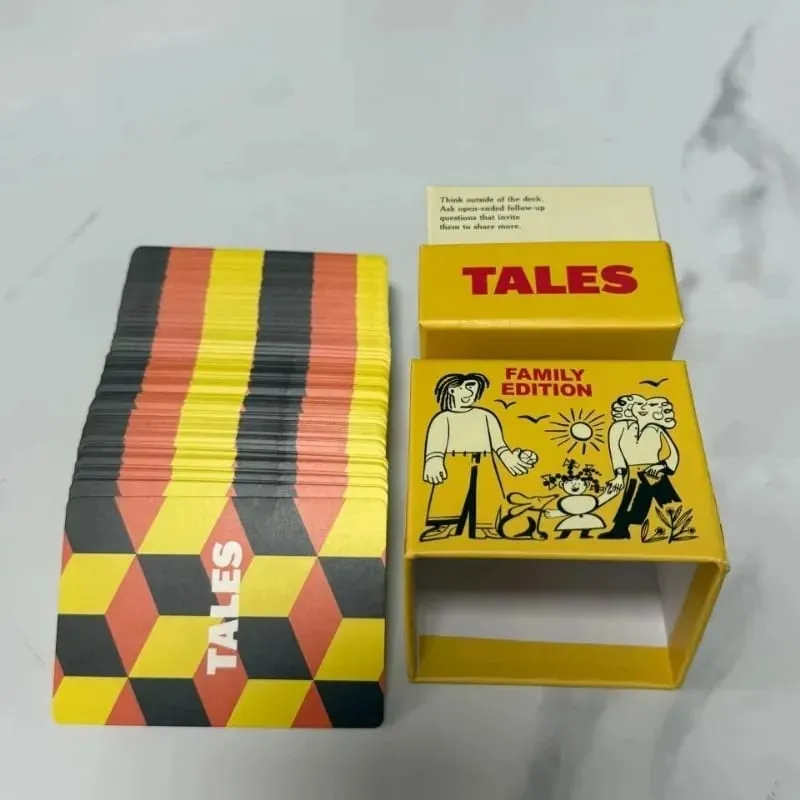 New 150pcs Card Conversation Starter Game Family Edition Fun Icebreaker for Adults and Family Gatherings Card Game Tales — image 1