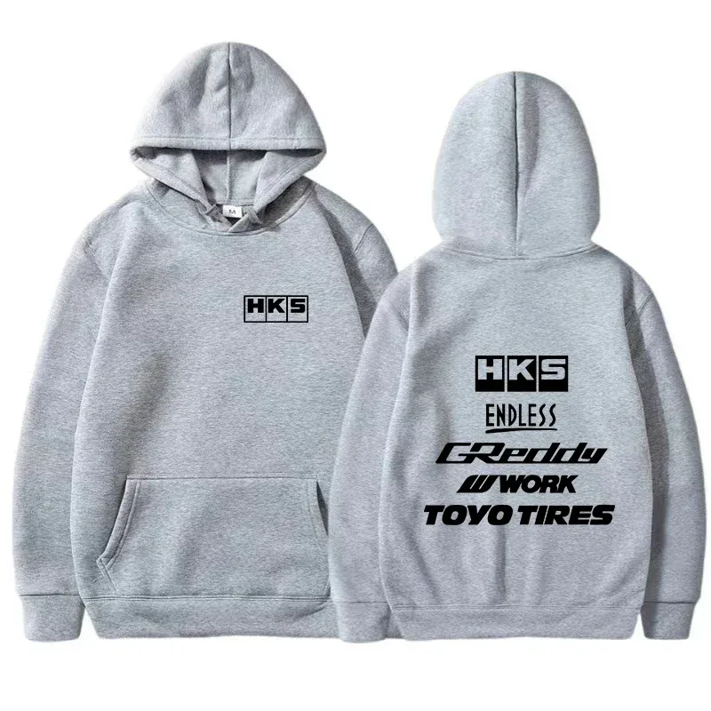 2025 Men Fashion Cool Hoodie Japan JDM Modified Car HKS ENDLESS Hoody Lalaki Babae Vintage Casual Sweatshirt Long Sleeve Pullover — image 3