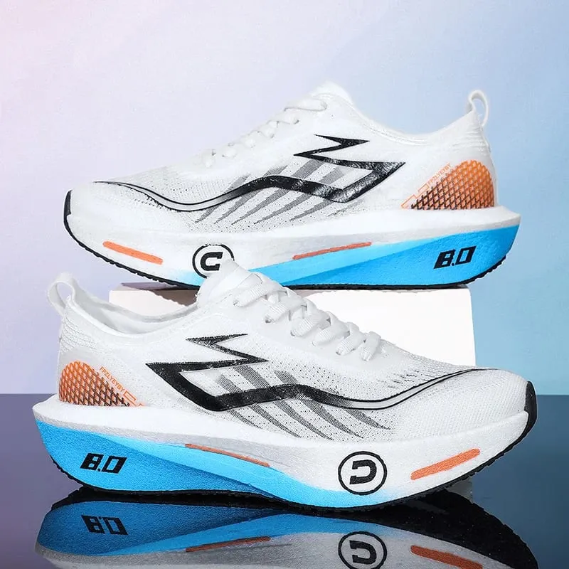 Men Running Shoes Carbon Board Marathon Sports Speciality Lightweight Men's Comfortable Walking Athletic Sneakers Male Autumn