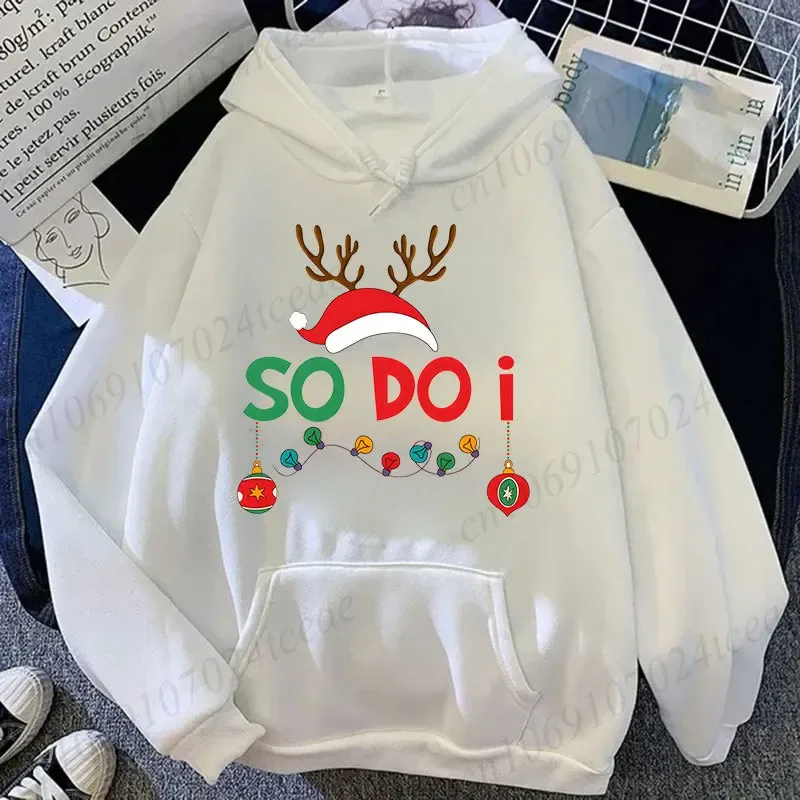 Couple Christmas Matching Hoodies Set Hindi Ako Gumagawa ng Mga Katugmang Christmas Outfits Print Sweatshirts Xmas Family Party Matching Tops — image 14