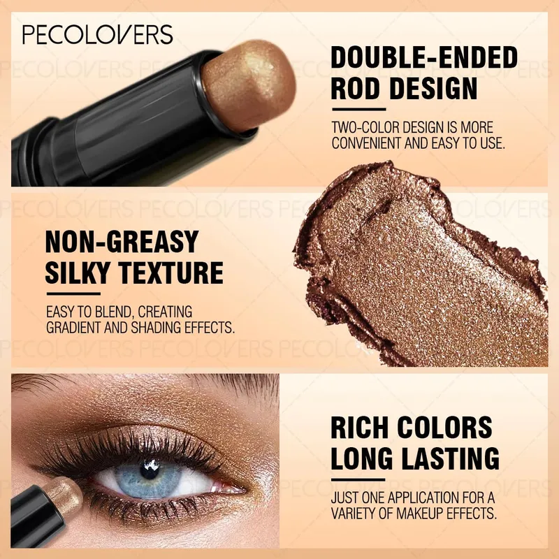 3PCS Black Face Suit Lipstick+eye Shadow+eyeliner Waterproof and Durable Suitable for Halloween Makeup — image 6