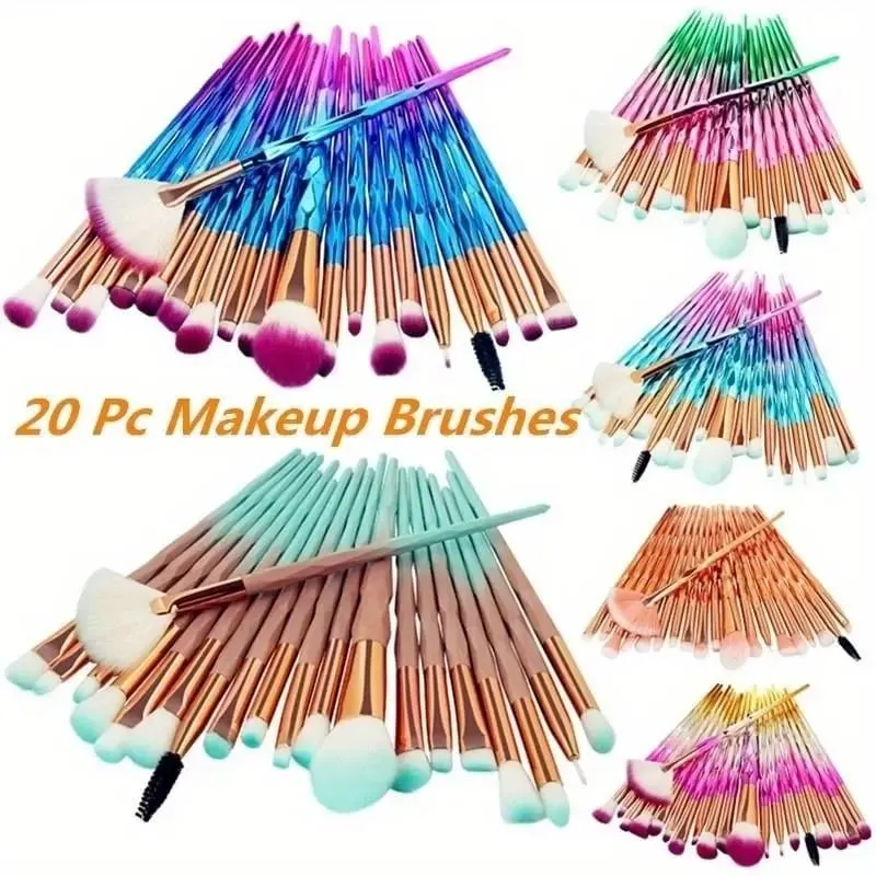 Makeup Brushes Sets Foundation Eyebrow Eyeliner Blush Concealer Cosmetic Tools — image 1