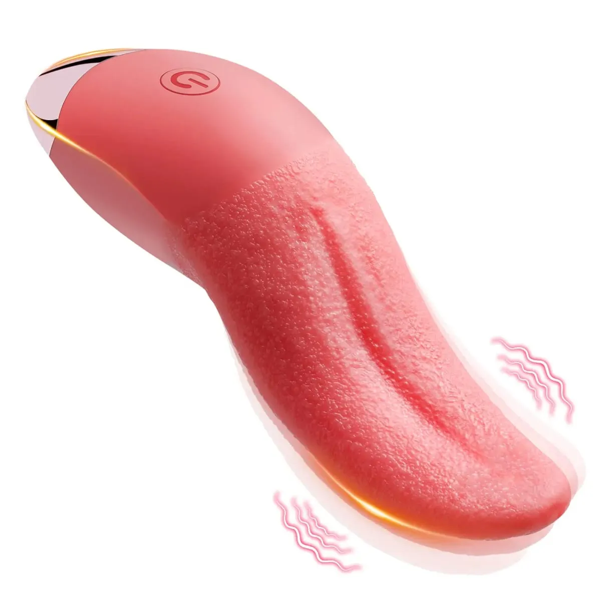 Clitoral Nipple Licking Vibrator Vaginal Anal Orgasm Stimulator na may 10 Vibration Mode Mga Pang-adultong Sex Toys para sa Mag-asawang Pleasure Game — image 1